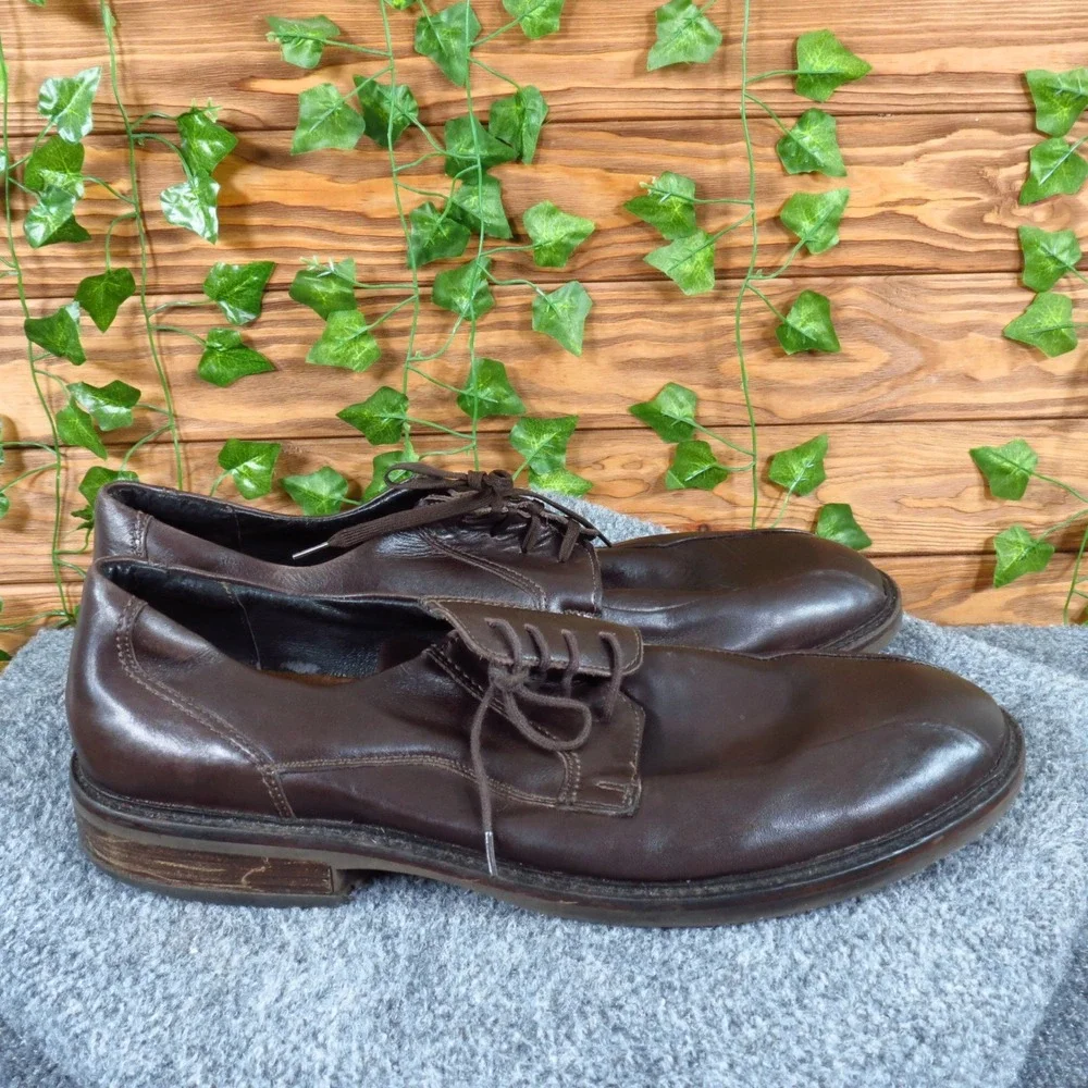 Naot Derby Mens Oxford Shoes Size 12 Professional Dress Brown Leather